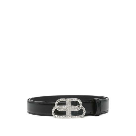 26SS 발렌시아가 레귤러 벨트 5816902 AB86 1088 BLACK DOM - Balenciaga