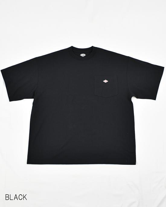 26SS 단톤 반팔 티셔츠 DTC0402TCB BLACK DOM - Danton
