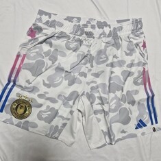 아디다스 베이프 FB 쇼츠 운동복 츄리닝 반바지 축구 풋살 러닝 숏팬츠 썸네일 2
