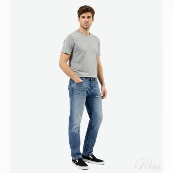 휴고보스 휴고 634 진 50518007 430 리지드 데님 테이퍼드 핏 - Hugo Boss