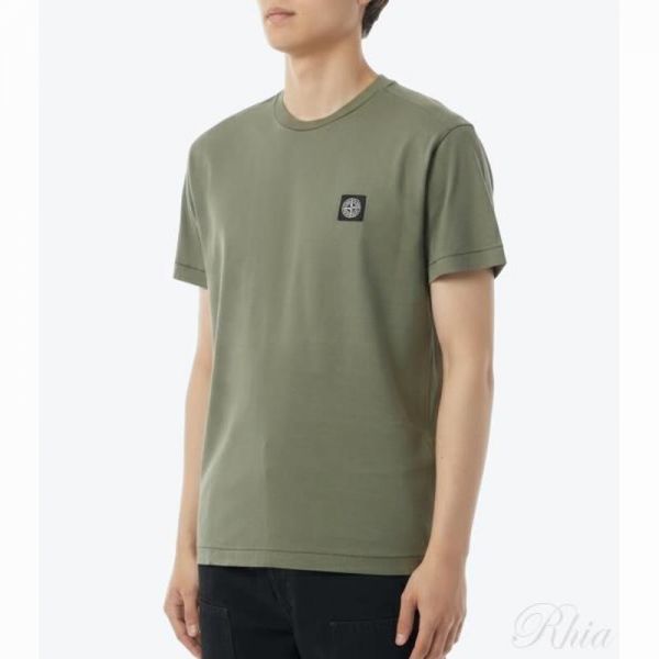 스톤아일랜드 26SS 2100027 60 2 코튼 저지 티셔츠 L1S15 S0013 V005G 반팔 - Stone Island