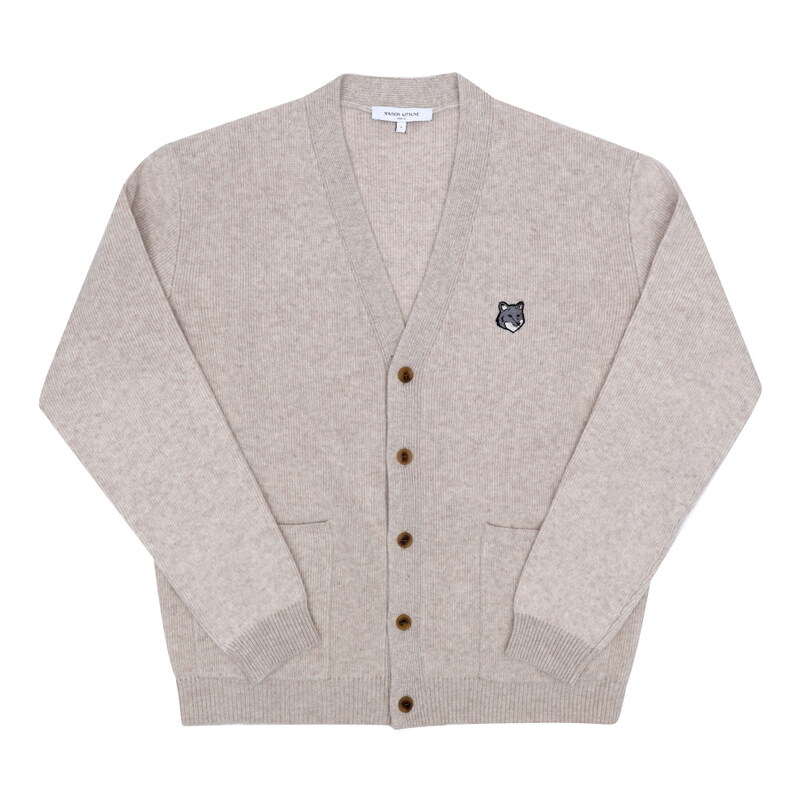 메종키츠네 PM00510KT1180 0335 남성 가디건 - Maison Kitsune