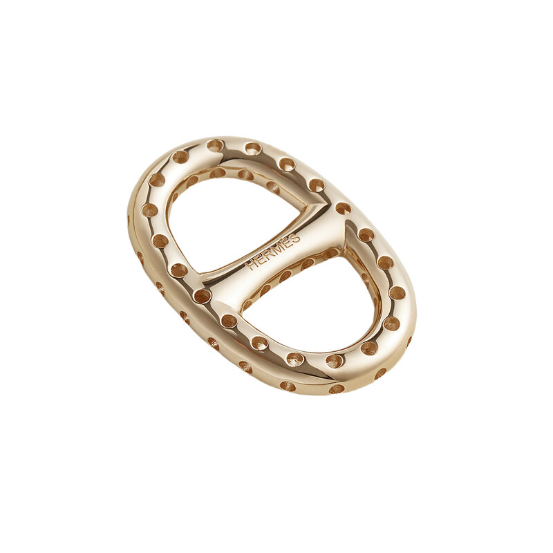 에르메스 미니 Chaine d'Ancre Perforee 트윌리 링 H603992S 00 - Hermes