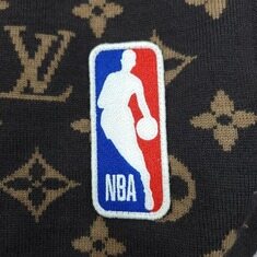 [럭스유] M / 루이비통 NBA 모노그램 니트 블루종 자켓 1A8WYN 썸네일 7