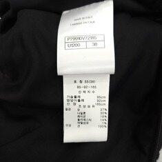 [럭스유] (새상품) 38 / 샤넬 25A 블랙 트위드 원피스 P79910 썸네일 5