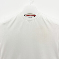 더팩토리 26FW 톰브라운 여성 사선 4바 완장 반팔티 / 화이트 (FJS102G 07862 100) 썸네일 2