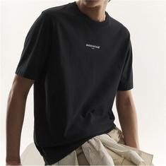 메종키츠네 QM00100KJ7025 BLACK 컴포트핏 반팔티셔츠 썸네일 1