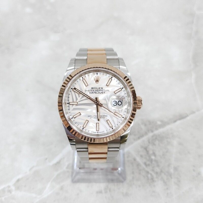 [럭스유] 롤렉스 데이저스트 팜모티브 콤비 시계 36MM 126231 - Rolex