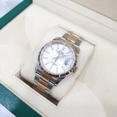 [럭스유] 롤렉스 데이저스트 팜모티브 콤비 시계 36MM 126231 썸네일 6