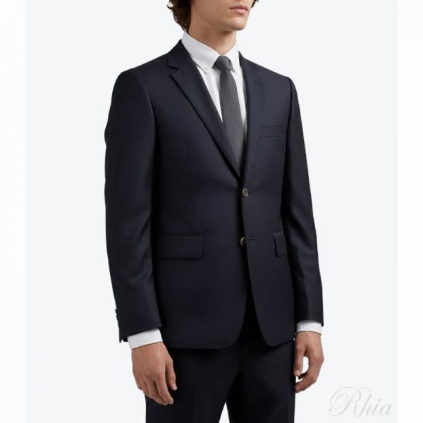 톰브라운 클래식핏 수퍼 120수 울 트윌 수트 MSC001A 00626 415 - Thom Browne