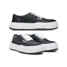 26SS 베이커 OG 솔 레더 로우 스니커즈 블랙 A16FW702 BLACK 썸네일 1