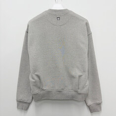 논현 더팩토리 26SS 우영미 자수 로고 스웨트셔츠 가디건 자켓 / 그레이 (W261TS41 743G) 썸네일 1