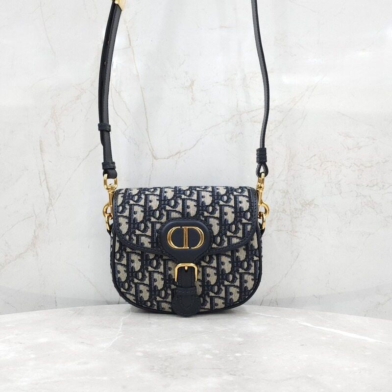 [럭스유] 디올 바비백 스몰 블루 오블리크 M9317UTZQ - Christian Dior