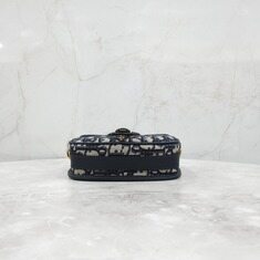 [럭스유] 디올 바비백 스몰 블루 오블리크 M9317UTZQ 썸네일 7