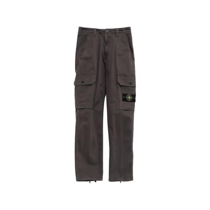 [국내발송] 스톤아일랜드 스트레치 브로큰 트윌 팬츠 그레이 3100011 S0004 V0165 - Stone Island