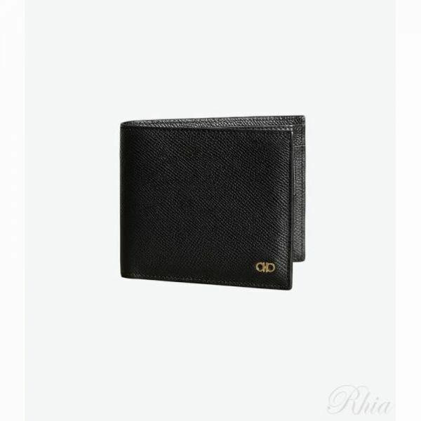 살바토레 페라가모 26SS 간치니 플라크 반지갑 661454 775646 - Salvatore Ferragamo