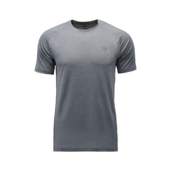 26SS 블랙 다이아몬드 반팔 티셔츠 QAMAP752427 STEEL GREY DOM - black diamond