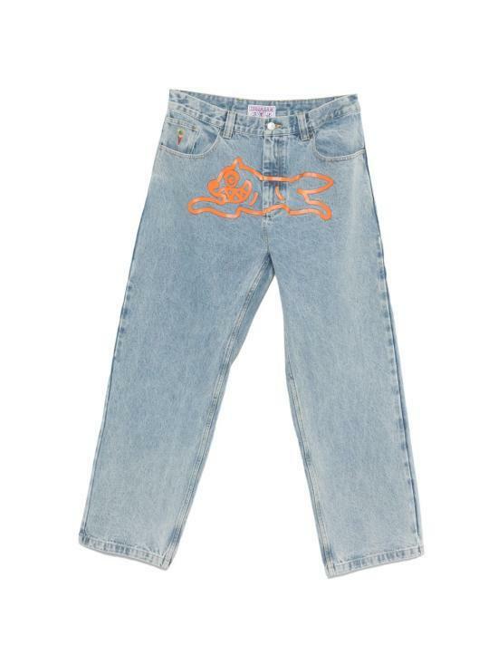 26SS 아이스크림 데님 팬츠 ICD25203 HEAVY WASH BLUE DOM - Icecream