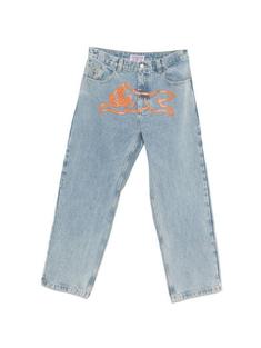26SS 아이스크림 데님 팬츠 ICD25203 HEAVY WASH BLUE DOM 썸네일 1