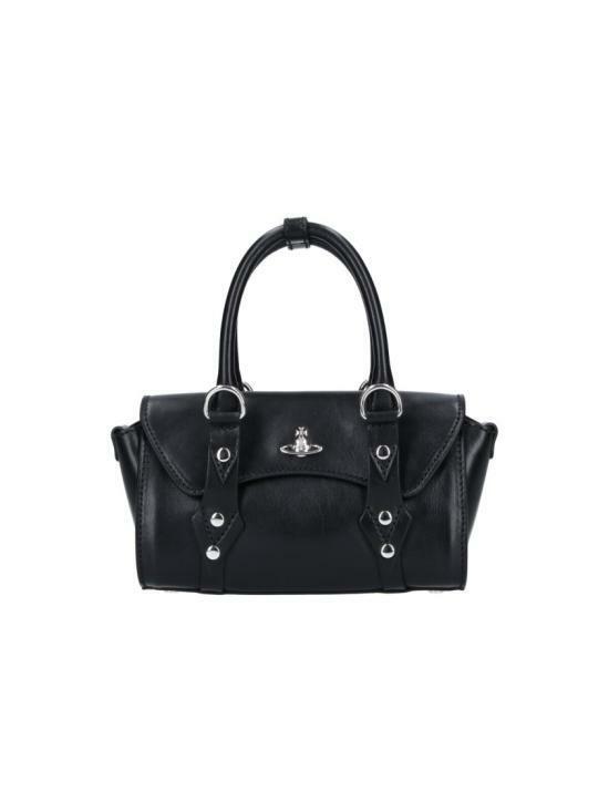 26SS 비비안웨스트우드 숄더백 4803001PW L00B0 N401 BLACK DOM - Vivienne Westwood