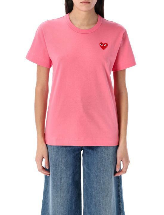 26SS 꼼데가르송 반팔 티셔츠 AX T272 051 3 PINK DOM - Comme des Garcons