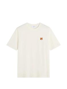 26SS 메종키츠네 폭스 헤드 레귤러 티셔츠 PM00107KJ70260063 NOBLE BEIGE DOM 썸네일 1