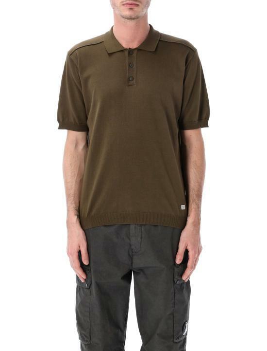 26SS 씨피 컴퍼니 폴로 티셔츠 20CMKN099A 110560A 683 IVY GREEN DOM - CP company