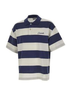 26SS 칼하트 WIP 폴로 티셔츠 I036187 3LEXX DELRAY STRIPE BLUE DOM 썸네일 1