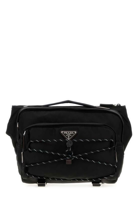 26SS 프라다 스피드락 리나일론 앤 레더 숄더백 2VH201 2DMG F0002 BLACK DOM - Prada