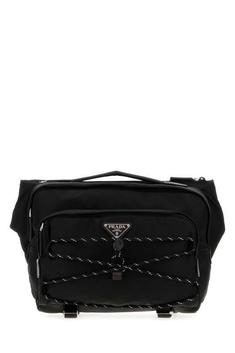 26SS 프라다 스피드락 리나일론 앤 레더 숄더백 2VH201 2DMG F0002 BLACK DOM 썸네일 1