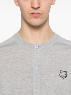 26SS 메종키츠네 가디건 QM00500KT1181H150 GREY MELANGE DOM 썸네일 4