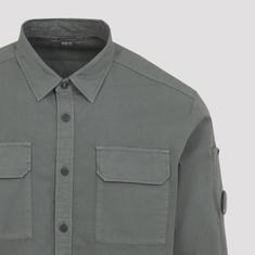 26SS 씨피 컴퍼니 긴팔 셔츠 20CMSH706A 110143G 668 LAUREL WREATH DOM 썸네일 3