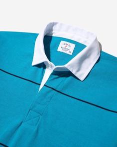 26SS 노아 폴로 티셔츠 NOAU261MRTL208BL CYAN NAVY DOM 썸네일 2