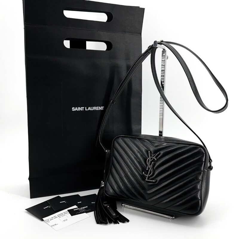 생로랑 모노그램 루 카메라 테슬 크로스백 520534 - Saint Laurent