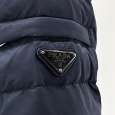 [백화점구매] 프라다 남성 리나일론 삼각로고 롱 패딩 점퍼 썸네일 6
