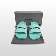 발렌시아가 민트 565826 풀 슬라이드 러버 샌들 270mm 썸네일 5