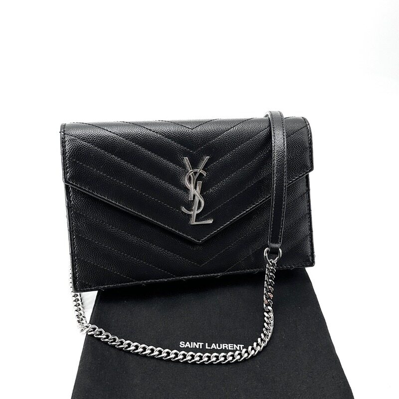 생로랑 모노그램 엔벨로프 woc 체인 크로스백 393953 - Saint Laurent