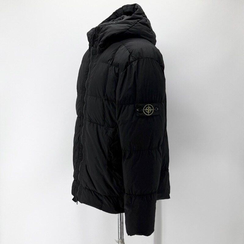 스톤아일랜드 크링클랩스 후드 숏패딩 XL - Stone Island
