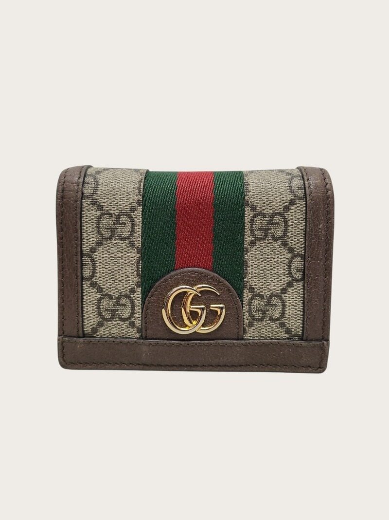 [중고명품/루이스잇] 구찌 오피디아 GG 카드케이스 반지갑 - Gucci