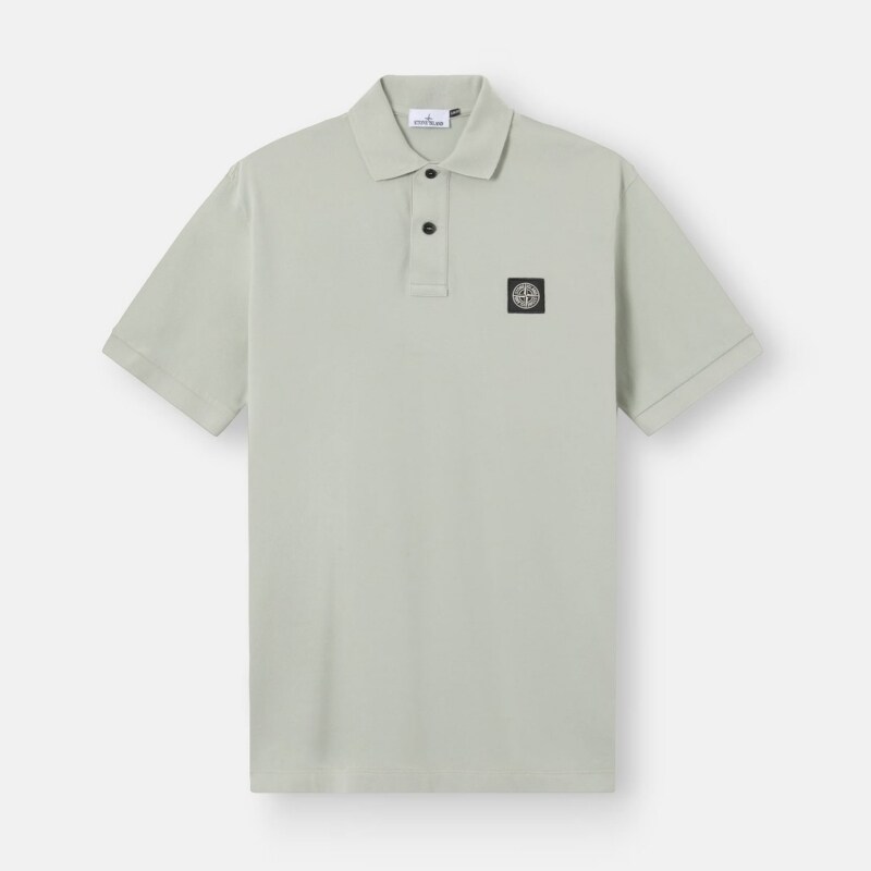 스톤아일랜드 로고패치 코튼 피케 L1S152200008S0017 V0055 - Stone Island