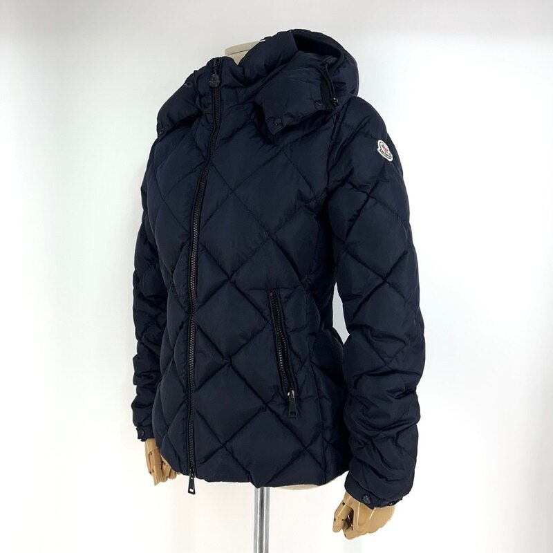 몽클레르 몽클레어 메스닐 여성 퀼팅 후드 숏패딩 자켓 - Moncler