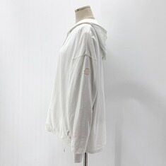 몽클레르 몽클레어 여성 리버시블 화이트와펜 여성 후드 바람막이 자켓 썸네일 3