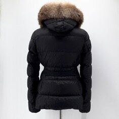 몽클레르 몽클레어 보에드 폭스퍼 여성 숏 패딩 썸네일 5
