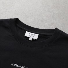 메종 키츠네 로고 자수 컴포트 티셔츠 QM00100KJ7025 P199 썸네일 2