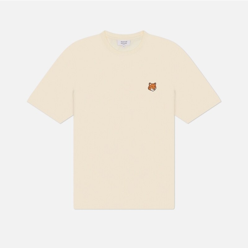 메종 키츠네 폭스 헤드 티셔츠 PM00107KJ7026 0063 - Maison Kitsune
