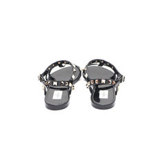 발렌티노 4W2S0H38 블랙 락스터드 여성 플랫 샌들kk65278207 썸네일 3