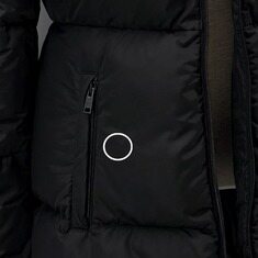 프라다 삼각로고 리나일론 여성 폭스퍼 롱 패딩 점퍼 썸네일 7