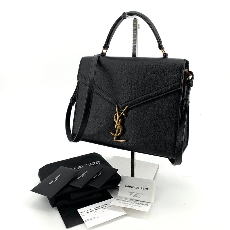 [매장구매] 생로랑 카산드라 미디엄 토트백 겸 숄더백 623931 - Saint Laurent