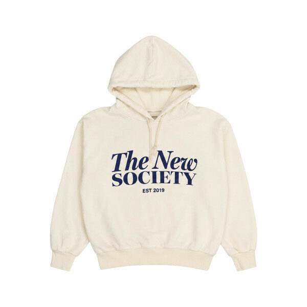 키즈 BONSAI 로고 후드 티셔츠 에크루 S26AHB1P572 ECRU - The New Society
