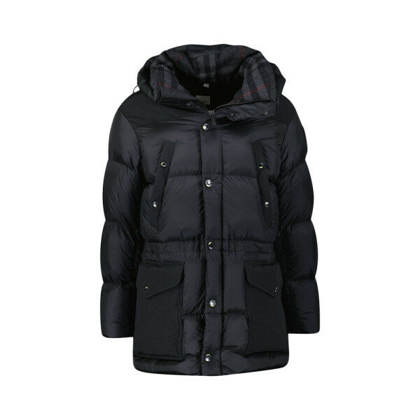 15주년 LINDFORD 후드 패딩 자켓 블랙 8043845 - Burberry